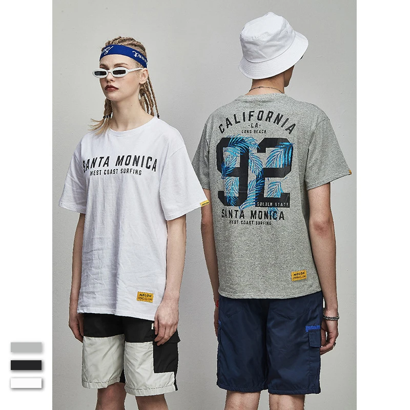 Футболка Мужская/женская оверсайз с коротким рукавом и круглым вырезом|Мужские