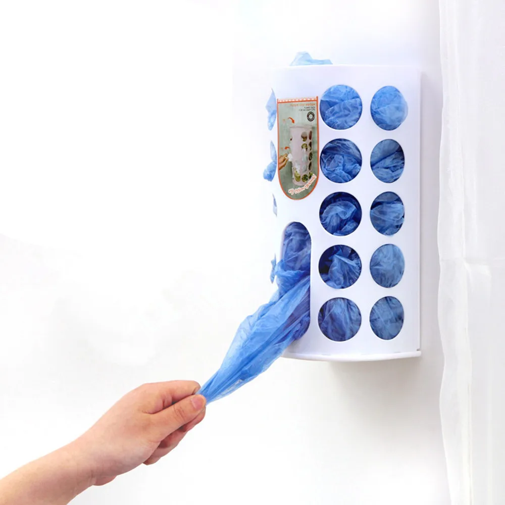 Fashionable Delicate Practical Plastic Storage Box Organizer Garbage Bags Collection Boxes Cuisine Rangement | Дом и сад