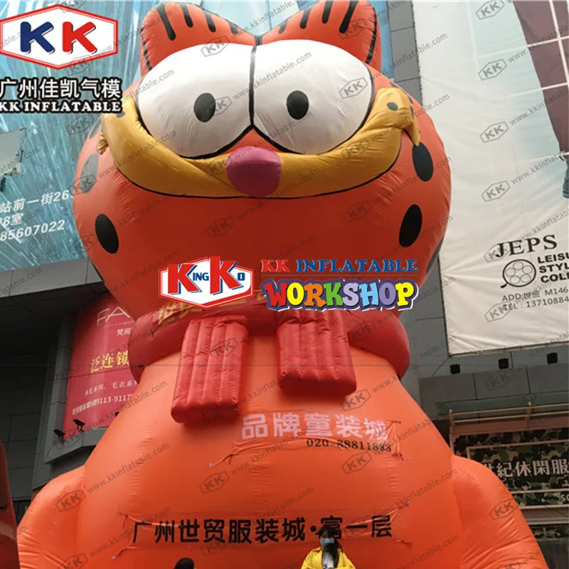 Надувная супер большая надувная модель с изображением кота 12 метров|Надувные