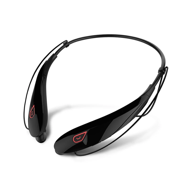 Black-red WXYY, большие емкости, bettery, свободные руки, Спортивные Беспроводные наушники, беспроводные наушники, bluetooth наушники, гарнитура с микрофоном, стерео - Цвет: Black-red