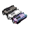 Jiguoor K1 SS XP-G3+ 365 нм УФ+ красный светодиодный 250LM USB Перезаряжаемый мини светодиодный светильник-брелок IP65 Водонепроницаемый высококачественный светильник-вспышка