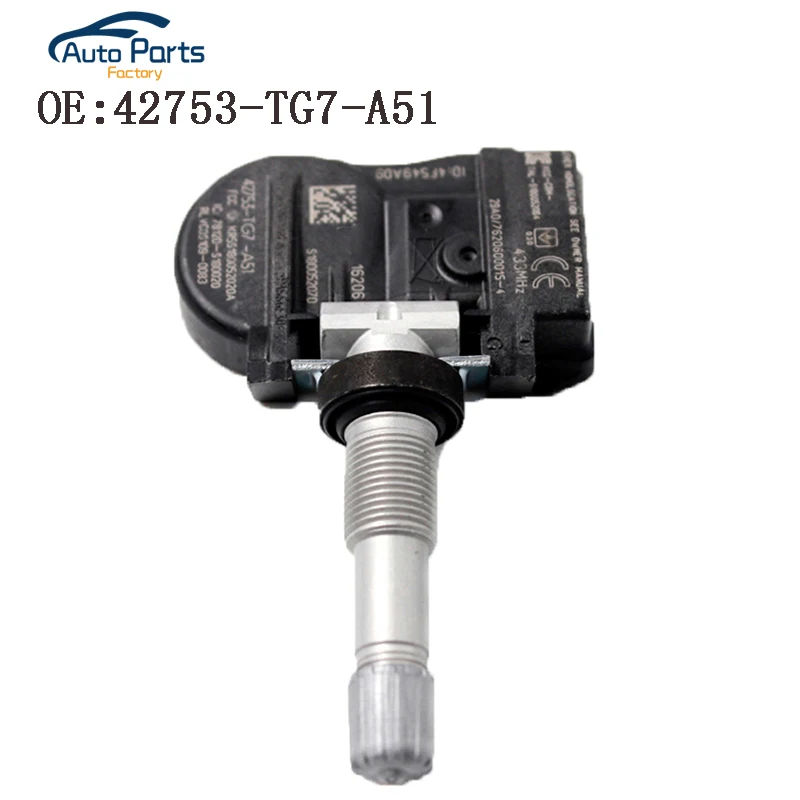 Датчик давления в шинах TPMS для 2016-2017 Honda Pilot 42753TG7A51 42753-TG7-A51