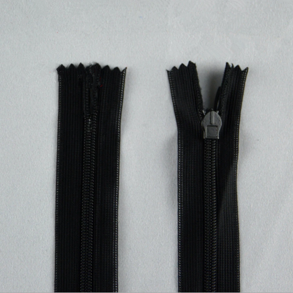 100 шт./лот 35 см молния Высококачественная нейлоновая одежда полиэстер цветная