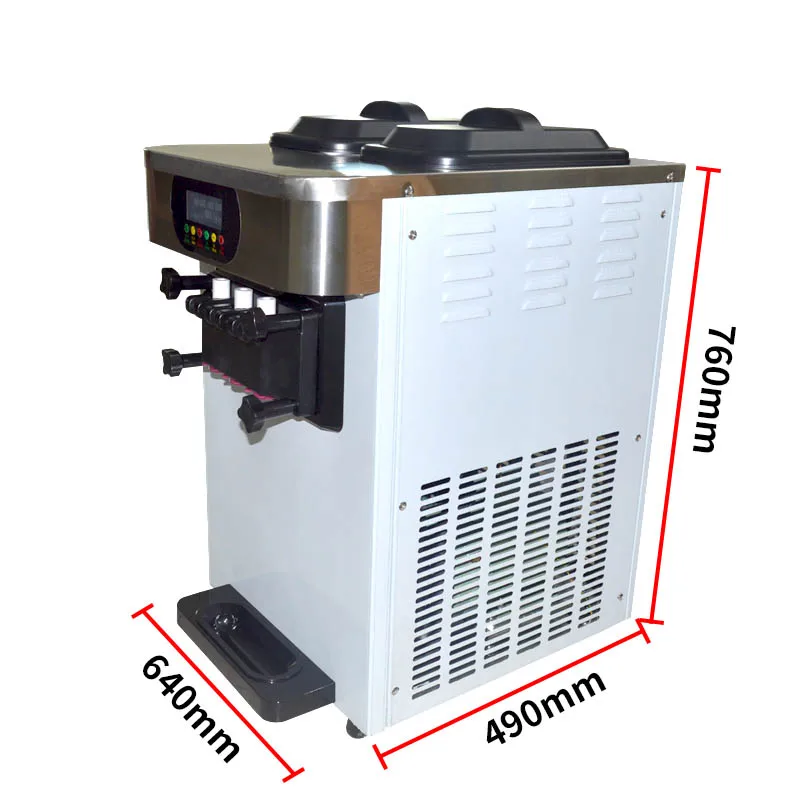 Машина для мороженого 18L/H3 R410 устройство приготовления сладкого конуса 110 В/220 В 1600