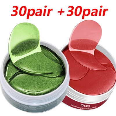 60Pair Style 4 60 шт/бутылка эссенция для глаз анти-морщинки Уход за лицом isilandon для глаз с коллагеном, маски увлажняющий крем для удаления! Убирает темные круги под глазами, обеспечивает эффект Анти отечность глаз патчи - Цвет: 60Pair Style 4
