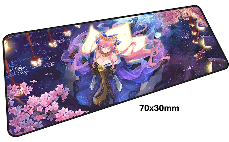 Size 700x300X2MM Fate Saber Коврик для мыши геймер 700x300 мм notbook коврик для мыши большой игровой коврик для мыши большой властный коврик для мыши ПК настольный коврик для мыши - Цвет: Size 700x300X2MM