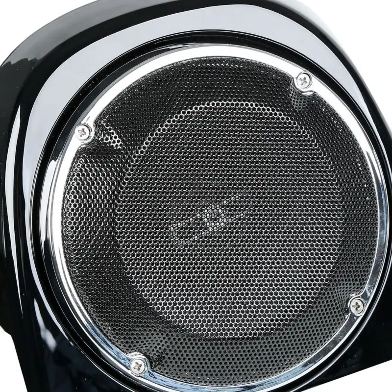 Мотоцикл 6 5 &quotНижний вентилируемый обтекатель динамик гриль + Pod Box для Harley Touring Road