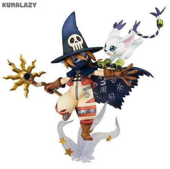 Digimon Adventure Figure Wizarmon War Greymon Babumon Kabuterimon Yagami Hikari Custom коллекционная коробка | Игрушки и