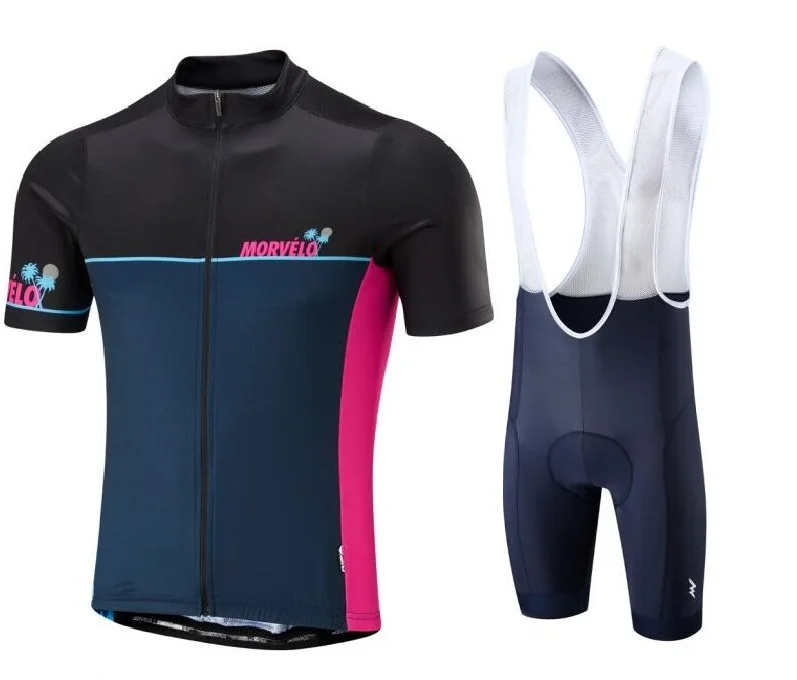 20D pad 2018 Morvelo дышащая летняя одежда для велоспорта Джерси комбинезон шорты