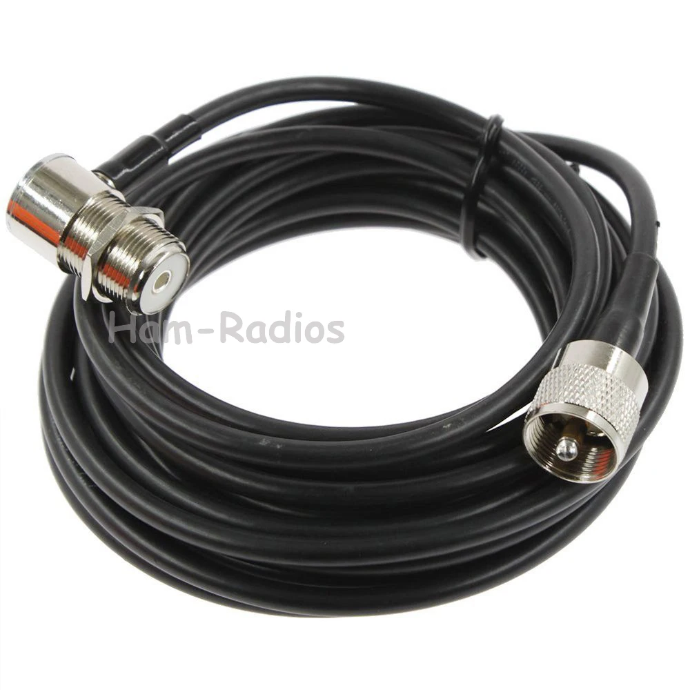 YiniTone Nagoya NL-R2 Dual Band Antenna+RB-400 Antenna Mount+RG-58U 5M Coaxial Cable Walkie Talkie For Mobile Car CB Radio TYT