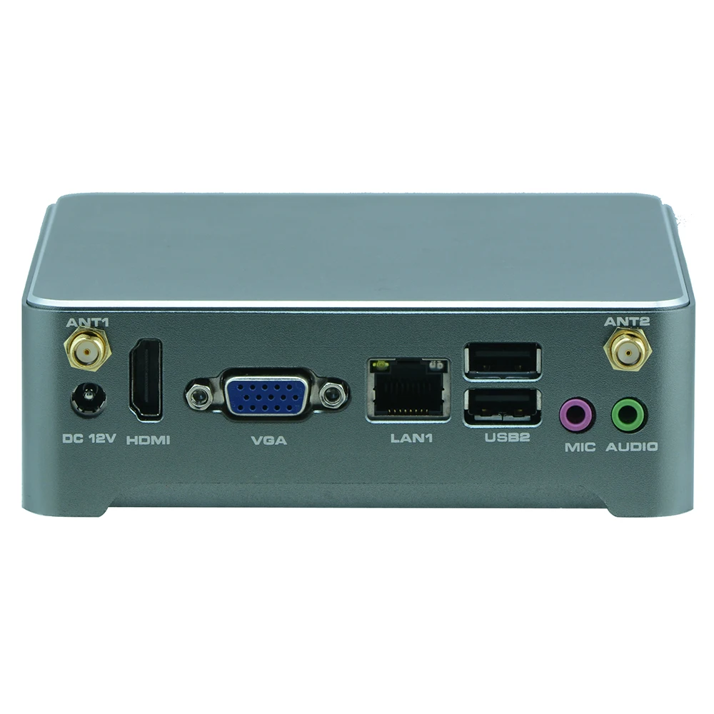 Barebone планшетный ПК J1900 мини-ПК, двойной Ethernet USB3.0 поддержка wifi 3g мини четырехъядерный Nano PC N3