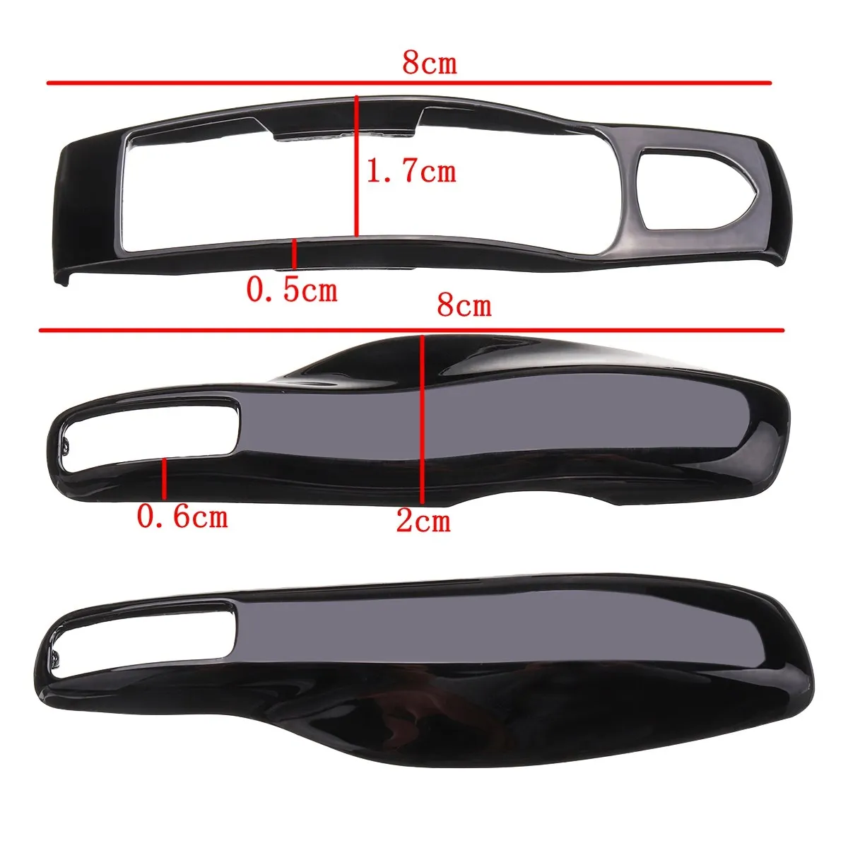 3 шт. автомобильный чехол для пульта дистанционного управления Porsche/Panamera/Spyder/Carrera