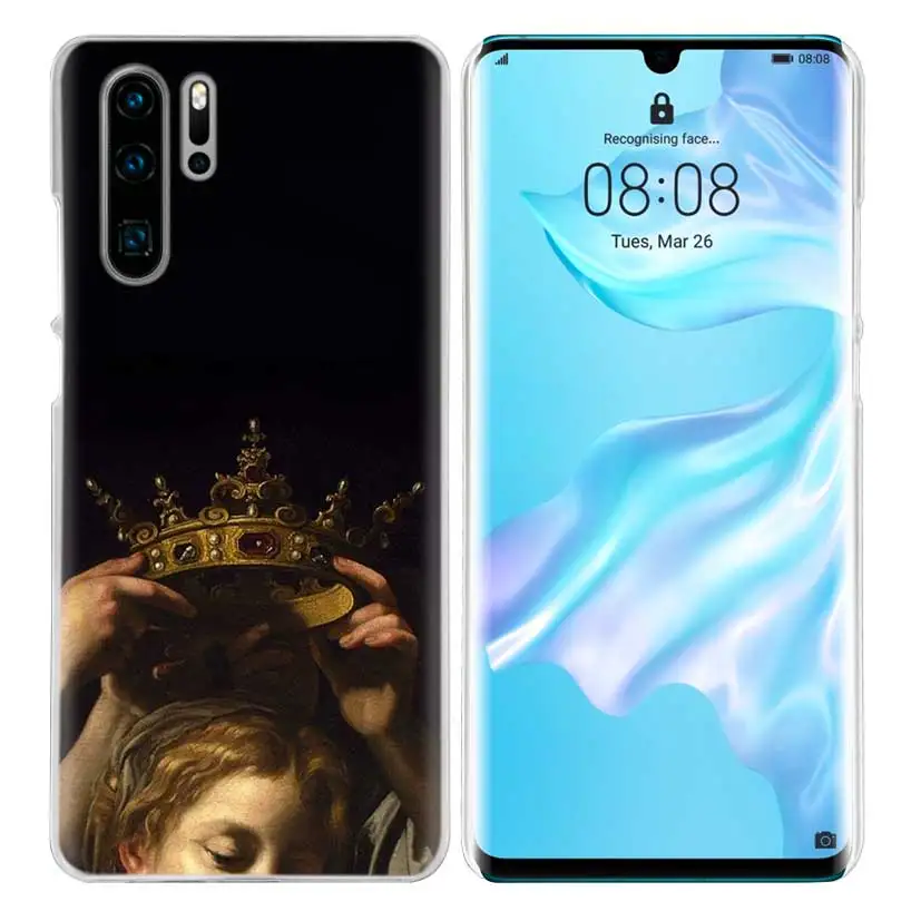 05 Чехол с рисунком ангела Купидона для huawei P20 P30 P Smart Nova 4 3i P10 P9 P8 mate 10 20 lite Pro Mini жесткий чехол для телефона из поликарбоната - Цвет: 05