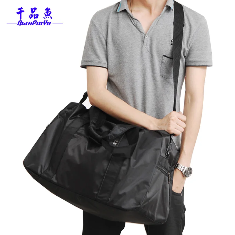 Бесплатная доставка 2017 Большая вместительная нейлоновая спортивная сумка для