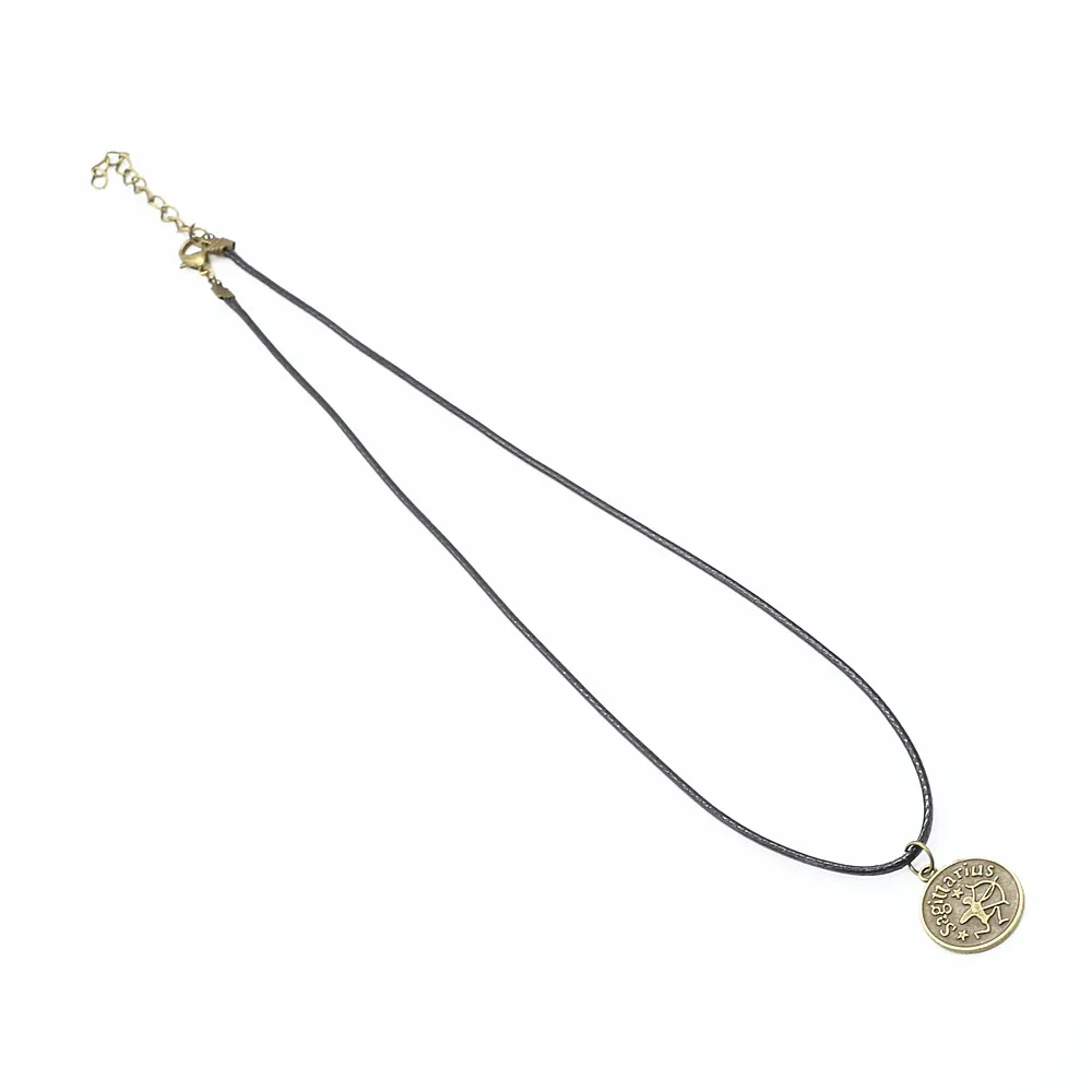 Новые винтажные модные подвески из сплава Colar Collier кожаные ожерелья для женщин и