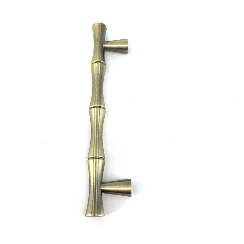 96 мм бамбуковая декоративная фурнитура для шкафа выдвижная ручка кухонной