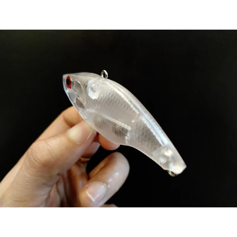 GYFISHING 20 шт. Неокрашенная Рыбалка Lipless VIB с быстрым погружением заготовки жесткие приманки ловушки приманки тело