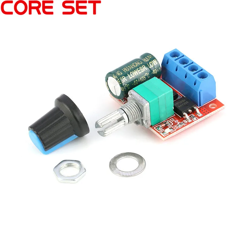 Мини PWM DC мотор Скорость Управление Модуль 4 5 V 35 5A 90 W контроль регулятора