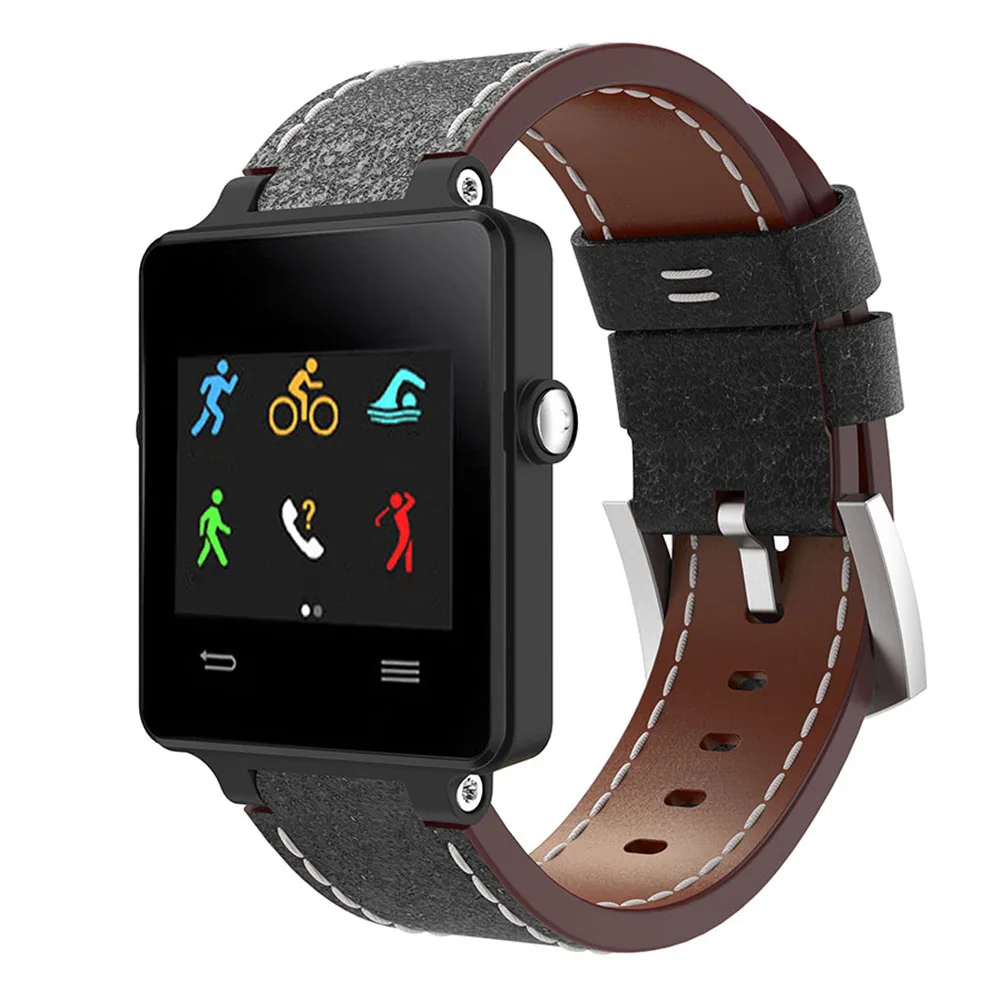 Кожаный ремешок для смарт-часов Garmin Vivoactive Acetate | Наручные часы