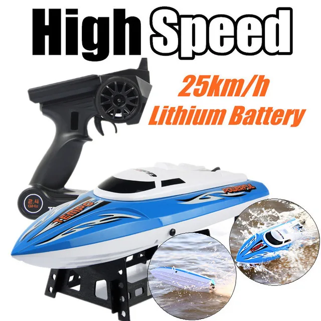 

Large Size High Speed Racing Remote Contro SpeedBoat 902 2.4G RC Racing Boat RTR Speedboat Water Cooling blue&green RC ship&boat
