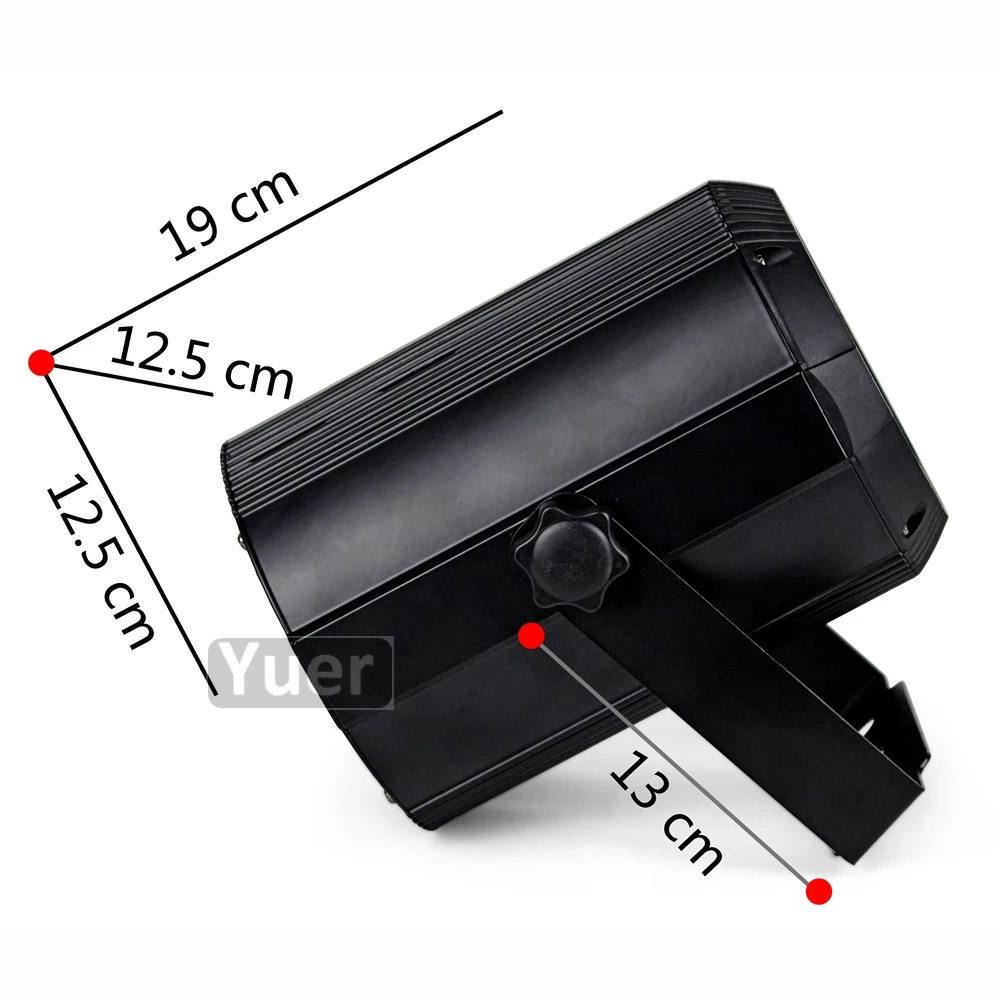 2 шт./лот 40 Вт COB RGBW 4 в 1 светодиодный Zoom Par Light DMX512 моющийся эффект DJ оборудование
