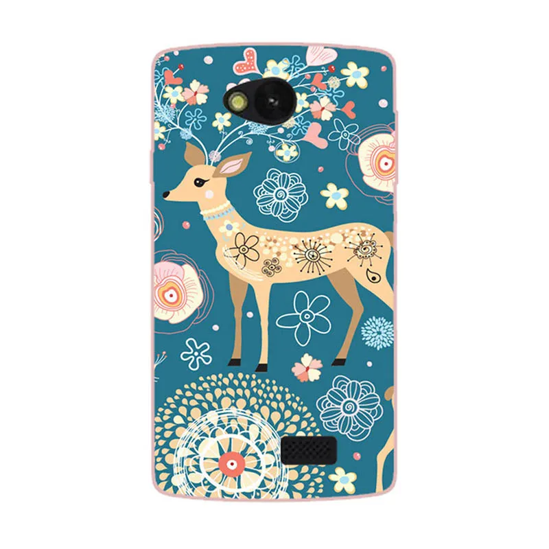 Модный чехол с рисунком для LG Optimus Dual D285 D280 D325 D320 L80 L90 F60, чехол для телефона с изображением кота и пейзажа - Цвет: M111