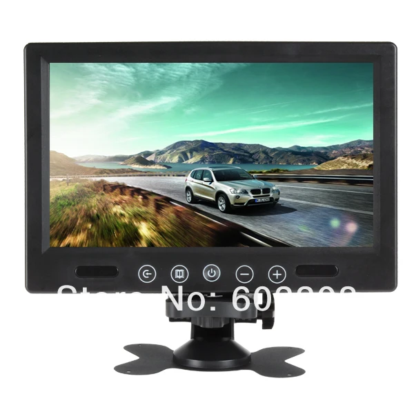 9 дюймовый широкоэкранный 800X600 TFT LCD цветной экран Автомобильный подголовник