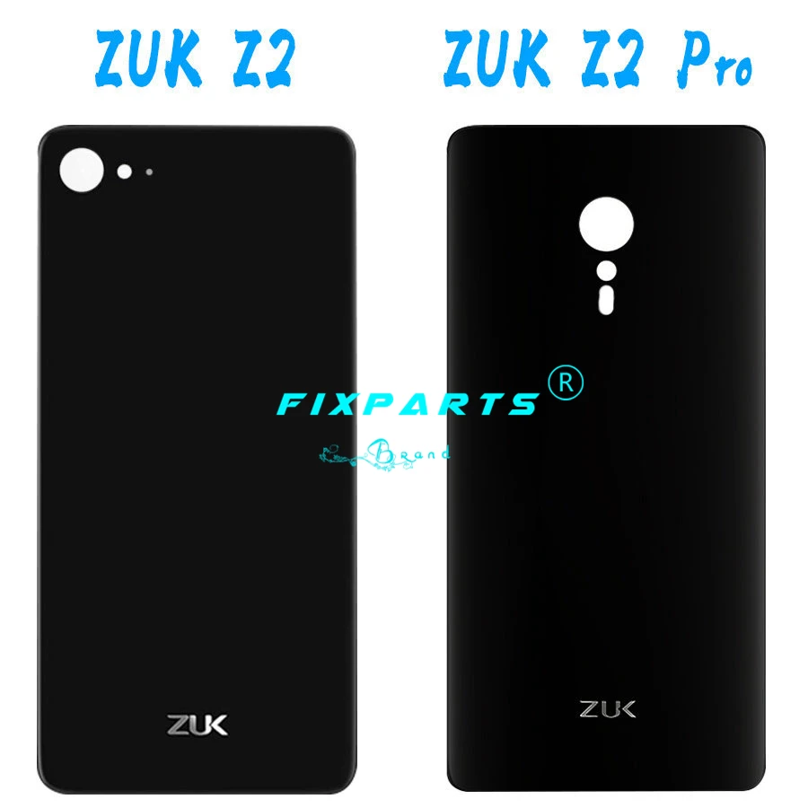 Zuk z2 стеклянная задняя крышка для батареи Lenovo ZUK Z2 Корпус дверь чехол + 3M клей Новый