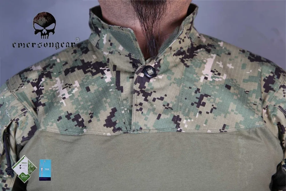Emersongear Боевая штурмовая рубашка страйкбола тактическая bdu AOR2 EM9316A2| |