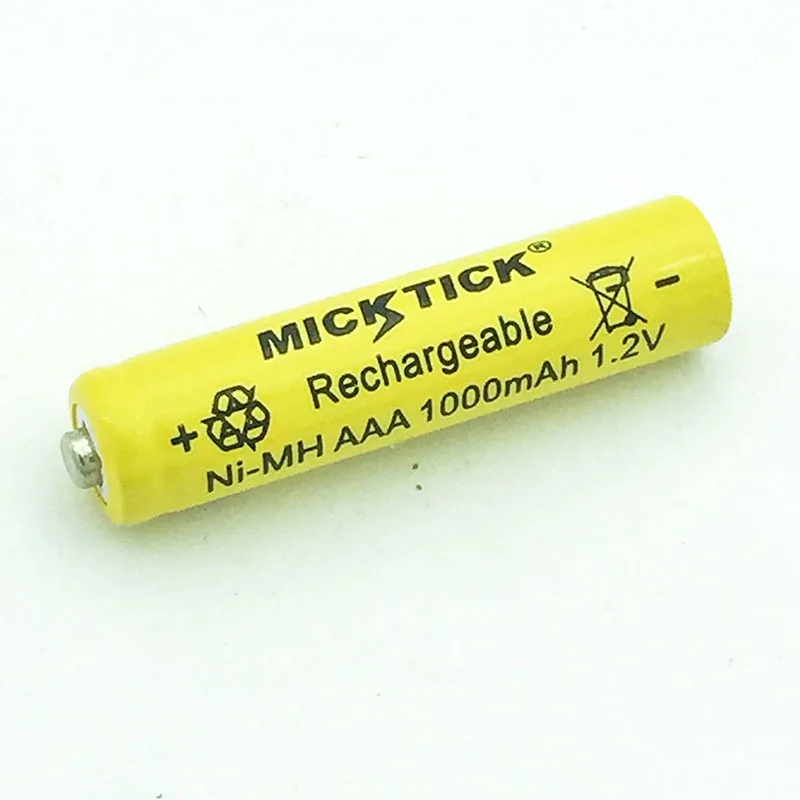 12 шт. В 12X1 2 в AAA aaa 3A 7 # Ni-MH батарея 1000 мАч аккумуляторные батареи batteria Цифровые