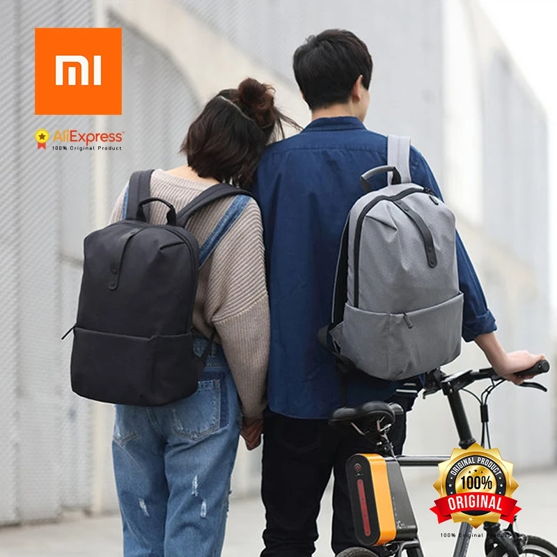 Xiaomi Mi рюкзак для колледжа, повседневная Наплечная Сумка, женский рюкзак для отдыха, рюкзак, школьная сумка, спортивная сумка, 15,6 дюймов, для ноутбука