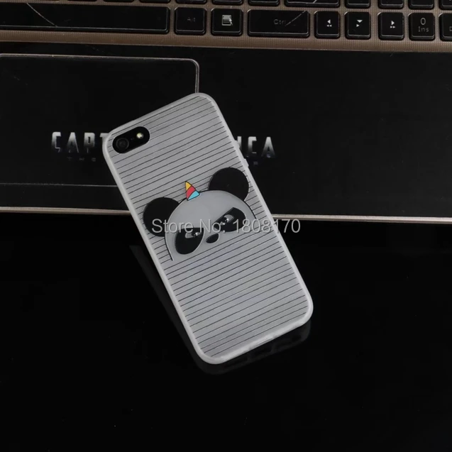 Мягкий чехол из ТПУ для Iphone 7 Plus 6 6S 5 5S SE бабочка Тигр Панда Ловец снов тисненый