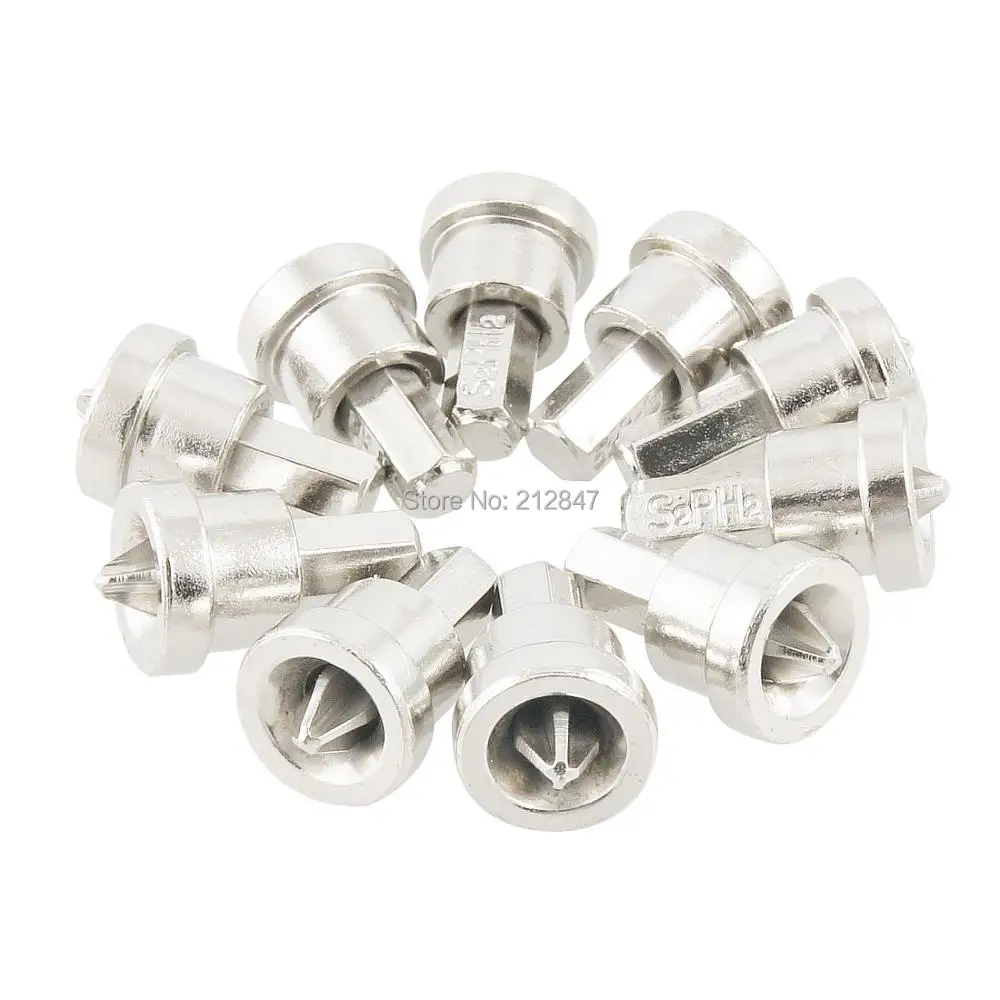 

PH2 Phillips Head Hex Shank Dimpler Drill Bit Drywall Screw Setter 10 Pcs
