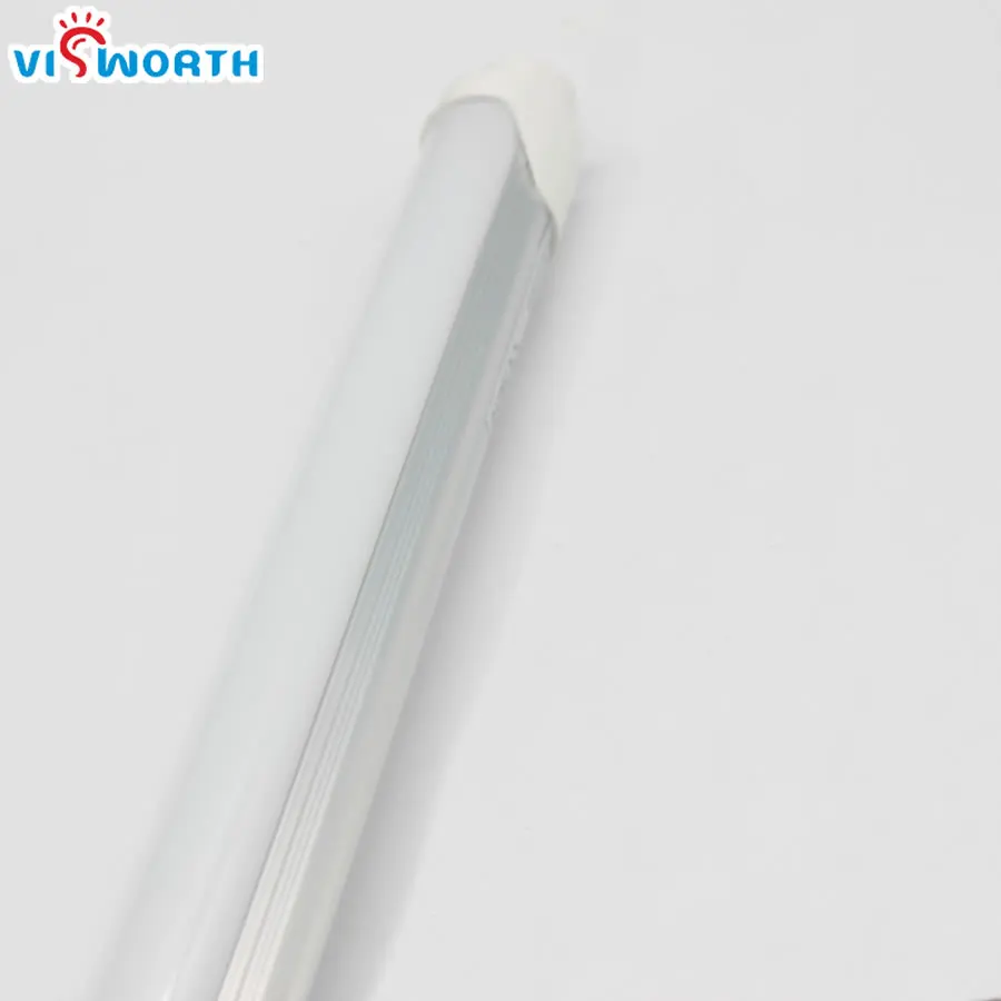 VisWorth (2 шт./лот) T8 Светодиодная трубка из алюминия + ПК SMD2835 60 шт. 9 Вт лампа 600 мм AC 110 В