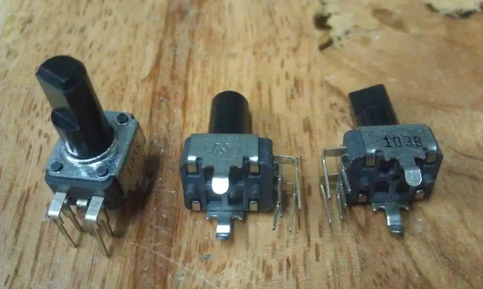 Потенциометр типа R09 двойной вал B10K 13 мм 5 шт.|potentiometer types|potentiometer doublepotentiometer b10k |
