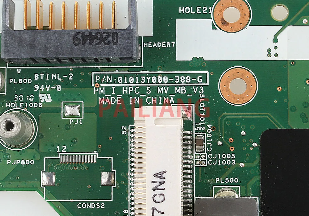 PAILIANG материнская плата для ноутбука hp Pavilion G62 G72 PC материнская плата 615848-001 615848-501 0103Y000-388-G full tesed DDR3