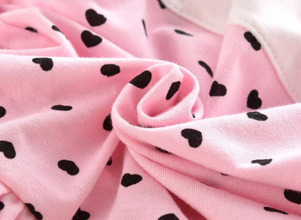 Новинка 2021 года Стильное летнее платье для маленьких девочек с черными пятнами