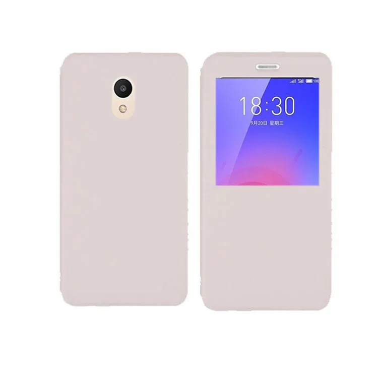 Kiylczxycm Лидер продаж для Meizu m6 Smart оригинальный вид окна флип кожаный чехол на Meilan 6 (5