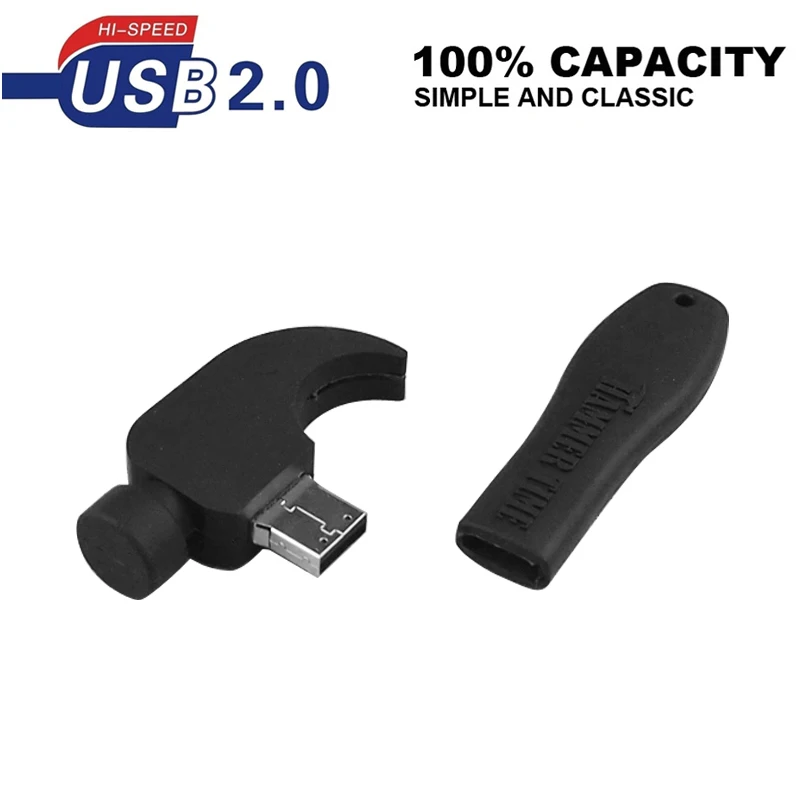 Новинка мультяшный инструмент молоток USB флеш накопители флешка карта памяти