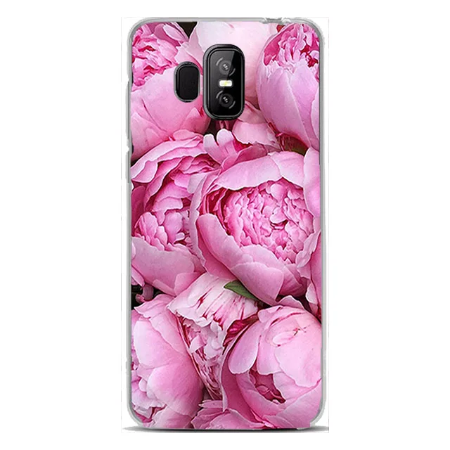 L106 Для HOMTOM S7 мягкие силиконовые чехлы для телефонов для HOMTOM S7 S 7 мягкий ТПУ материал задняя крышка чехол с цветочным принтом - Цвет: L106