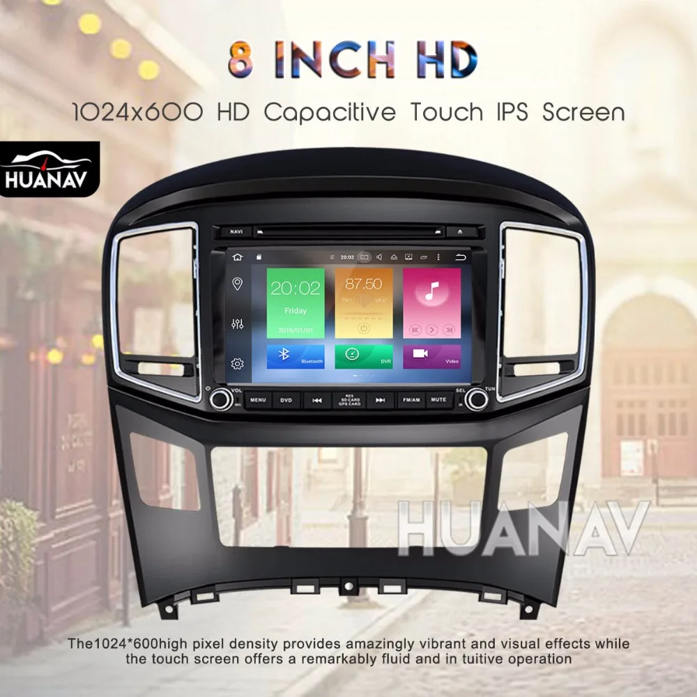 Автомобильный DVD плеер с GPS навигацией для Hyundai H1 Grand Starex Royale i800 2016 2017 Android 8 0/Android 7
