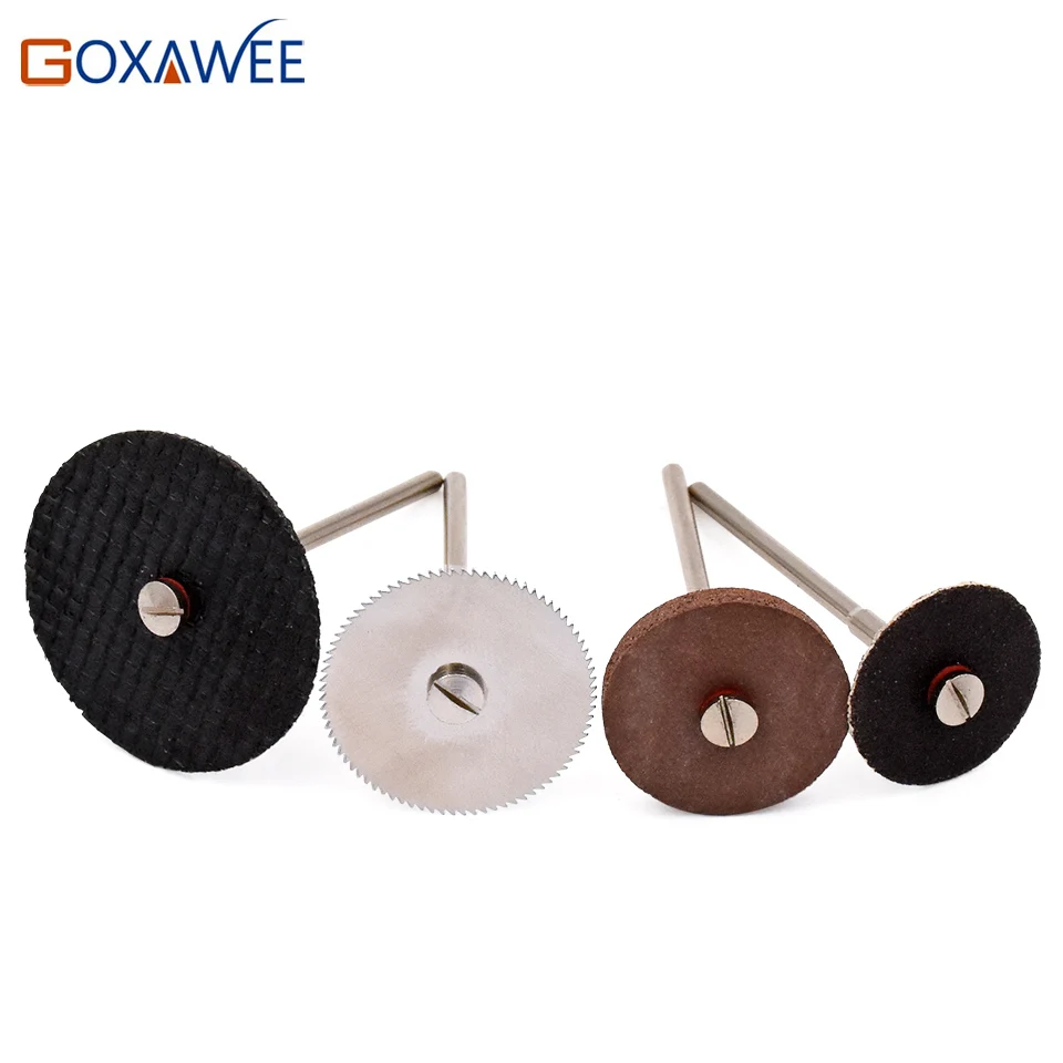 GOXAWEE 10 шт. полировальные колесные оправки резки отрезной диск держатель