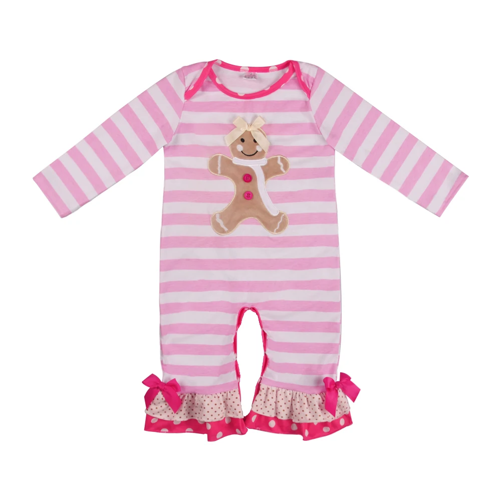 2019 Мода Рождество для девочек детский комбинезончик Колобок вязаный хлопок