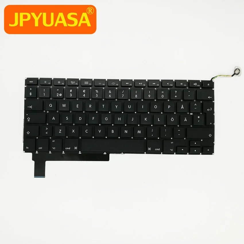Новая шведская сменная клавиатура для Macbook Pro 15 дюймов A1286 ноутбука 2009 2012 лет|keyboard