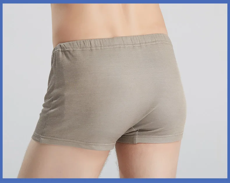 Ajiacn electromagnetic radiation protective men's underpants,silver fiber material ,shielding effectiveness :10MHZ-40GHZ.