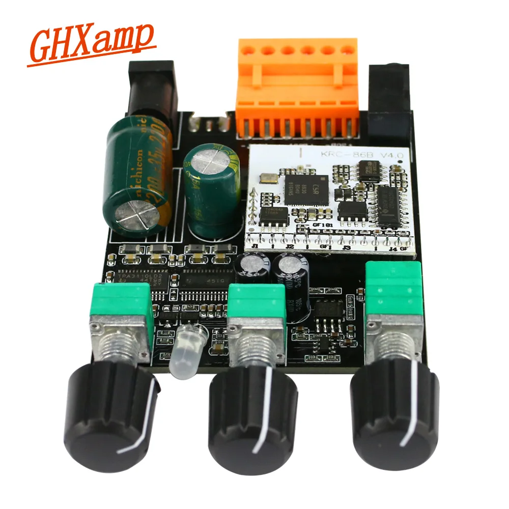 GHXAMP 30 Вт* 2+ 60 Вт TPA3110 2,1 усилитель звука bluetooth плата TPA3118 Класс D AUX BTL стерео усилитель мультимедийный динамик DIY 1 шт