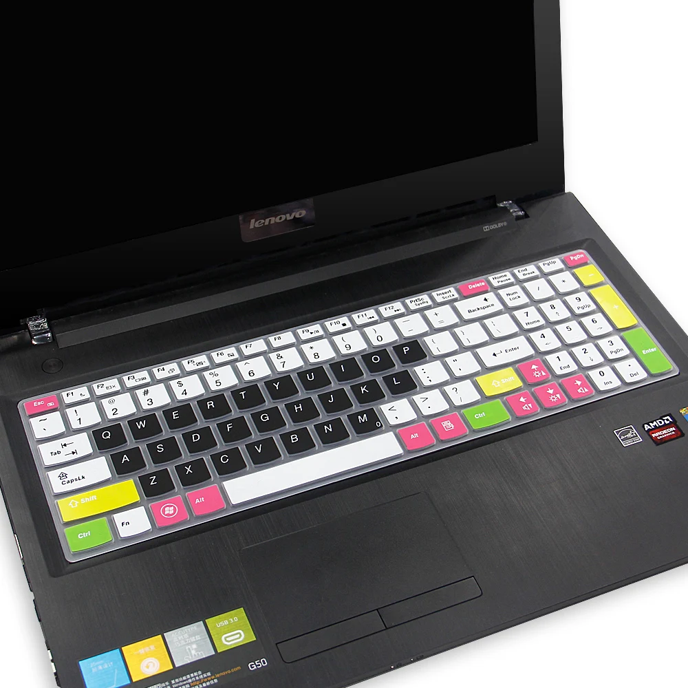 Силиконовый чехол для клавиатуры Lenovo IdeaPad Y580 Y570 Y570D Y500 Y510 Y510P Z580 Z560 Z565 Z570 Z575 защита