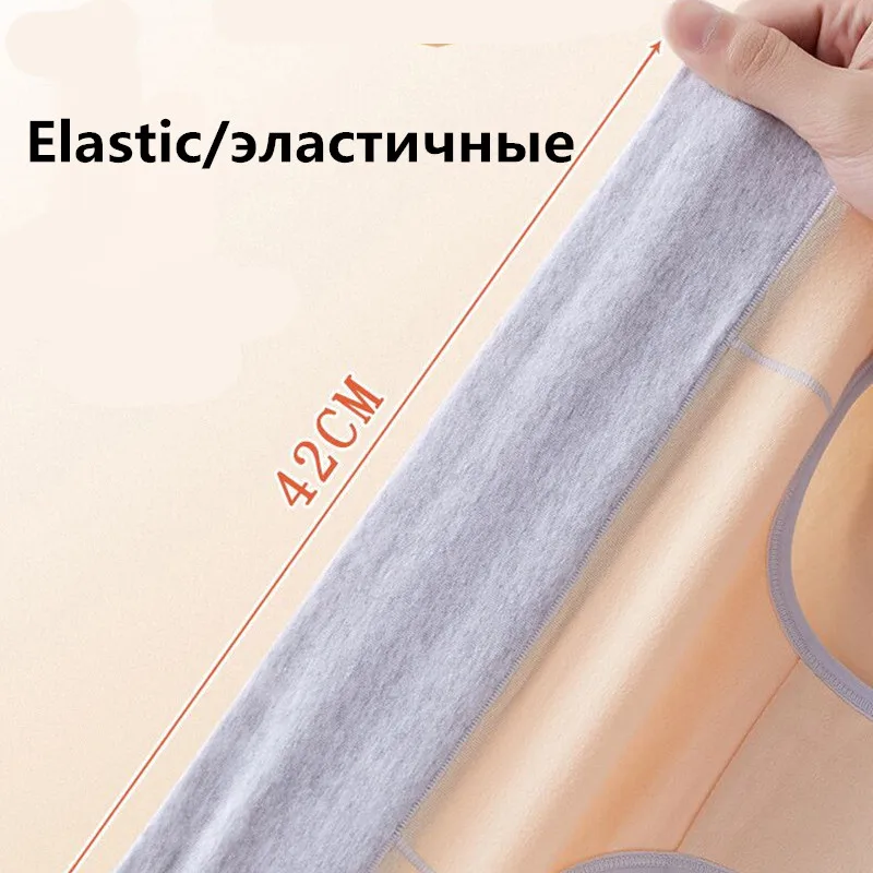 3 шт./компл. женские хлопковые эластичные трусики шорты со средней посадкой