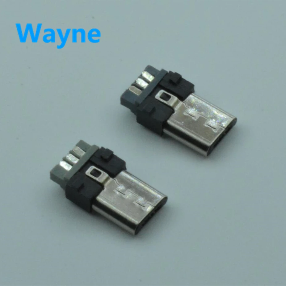 MICRO разъем 5 P сварки тип линии Mini-USB Мужской пайки plug | Электроника