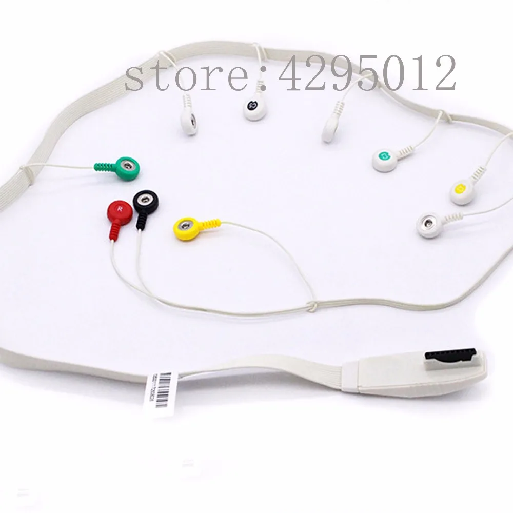 Кабель хольтер Mortara ten lead snaps end 9293 026 50 (AHA) 017 (IEC color)|Брекеты и подставки| |